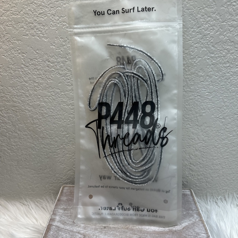 $20 🌙 P448 Silver Laces Only NEW